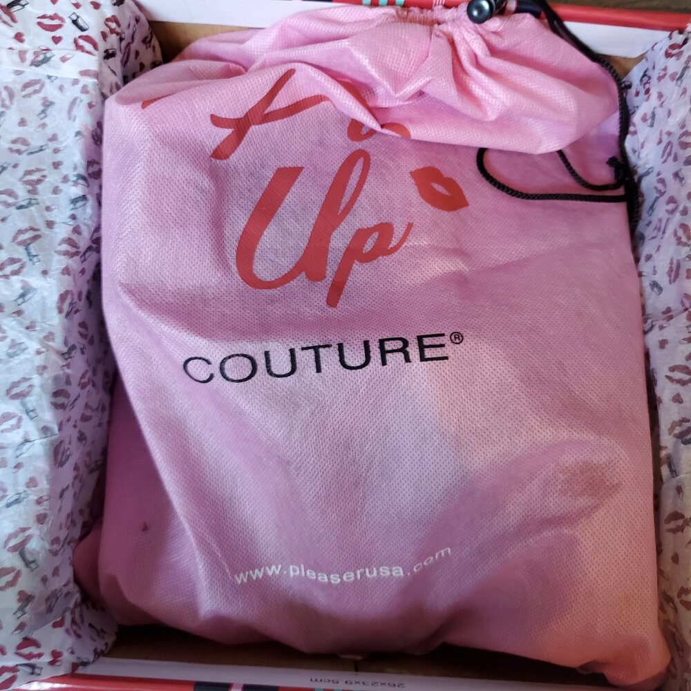 Valentine's Day Red Cross-Strap Heels (FLAPPER-35) from Pinup Couture by Pleaser - Picture 13 of 14